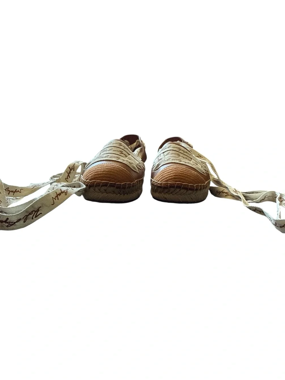 Karl Lagerfeld tan espadrille